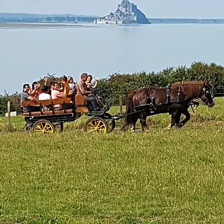 Chez Jollyjune, A Moins D'une Heure Du Mont Saint Michel Champeaux
